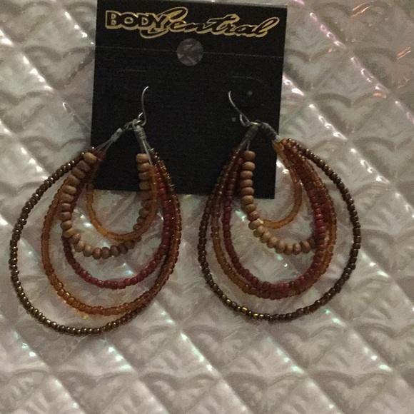 🌻NEW New Multi Beaded Statement Lightweight Dangle Earrings Must Have 🌻 - Picture 6 of 6